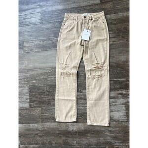 Hidden Tracey Cropped High Rise Stretch Straight Pants Size 25 Women's‎